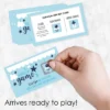 Big Dot Of Happiness It's A Boy - Blue Baby Shower Game Scratch Off Cards - 22 Count