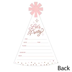 Big Dot Of Happiness Pink Rose Gold Birthday - Shaped Fill-In Invitations - Happy Birthday Party Invitation Cards With Envelopes - Set Of 12 7 Big Dot Of Happiness Pink Rose Gold Birthday - Shaped Fill-In Invitations - Happy Birthday Party Invitation Cards With Envelopes - Set Of 12 -Anagram Shop GUEST 57a373be 5a4f 4b4b bcf7 5802b79be764