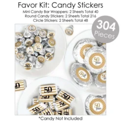 Big Dot Of Happiness We Still Do - 50th Wedding Anniversary - Anniversary Party Supplies - Banner Decoration Kit - Fundle Bundle -Anagram Shop GUEST 58a2dfaa d984 4a1f 8dee d08af68e7487