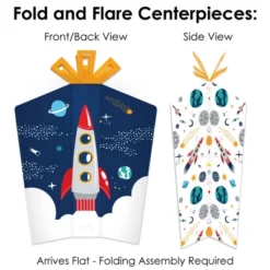 Big Dot Of Happiness Blast Off To Outer Space - Rocket Ship Baby Shower Or Birthday Party Decor And Confetti - Terrific Table Centerpiece Kit 30 Ct 8 Big Dot Of Happiness Blast Off To Outer Space - Rocket Ship Baby Shower Or Birthday Party Decor And Confetti - Terrific Table Centerpiece Kit 30 Ct -Anagram Shop GUEST 591107e8 596e 4a0a 8136 eb9a647b621f