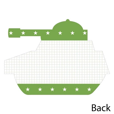 Big Dot Of Happiness Camo Hero - Shaped Thank You Cards - Army Military Camouflage Party Thank You Note Cards With Envelopes - Set Of 12 3 Big Dot Of Happiness Camo Hero - Shaped Thank You Cards - Army Military Camouflage Party Thank You Note Cards With Envelopes - Set Of 12 - Image 3