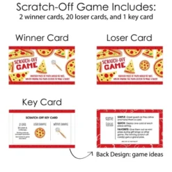 Big Dot Of Happiness Pizza Party Time - Baby Shower Or Birthday Party Game Scratch Off Cards - 22 Count 6 Big Dot Of Happiness Pizza Party Time - Baby Shower Or Birthday Party Game Scratch Off Cards - 22 Count -Anagram Shop GUEST 5a111164 9cee 4440 8dbc 6aa23ad1c0a6