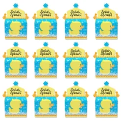 Big Dot Of Happiness Ducky Duck - Treat Box Party Favors - Baby Shower Or Birthday Party Goodie Gable Boxes - Set Of 12 -Anagram Shop GUEST 5b30a7fb 4fd9 4146 b7b2 392234cc28a8