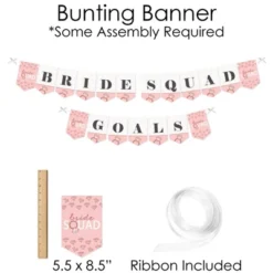 Big Dot Of Happiness Bride Squad - Banner And Photo Booth Decorations - Rose Gold Bridal Shower Or Bachelorette Party Supplies Kit - Doterrific Bundle -Anagram Shop GUEST 5b589585 0a5a 42f8 b2f7 842b8aaa4334