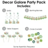 Big Dot Of Happiness Jungle Party Animals - Safari Zoo Animal Birthday Party Or Baby Shower Supplies Decoration Kit - Decor Galore Party Pack - 51 Pc