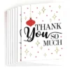 Big Dot Of Happiness Red And Gold Friendsmas - Friends Christmas Party Thank You Cards (8 Count)