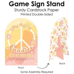 Big Dot Of Happiness Stay Groovy - How Many Candies Boho Hippie Party Game - 1 Stand And 40 Cards - Candy Guessing Game -Anagram Shop GUEST 5c1f51be 0e89 4284 a29b 728bde908c8f