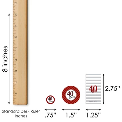 Big Dot Of Happiness We Still Do - 40th Wedding Anniversary - Anniversary Party Candy Favor Sticker Kit - 304 Pieces 5 Big Dot Of Happiness We Still Do - 40th Wedding Anniversary - Anniversary Party Candy Favor Sticker Kit - 304 Pieces - Image 5