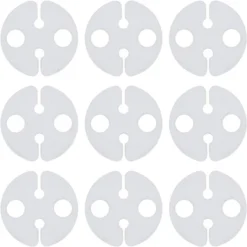 Okuna Outpost 200 Pack White Balloon Clips, Round Ties Sealing Tool For Wedding Birthday Party Supplies, 1 Inch -Anagram Shop GUEST 5cc85754 3b11 4a3a b16f ac0e6bc39900