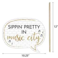 Big Dot Of Happiness Nash Bash - Nashville Bachelorette Party Photo Booth Props Kit - 20 Count -Anagram Shop GUEST 5d213865 d3b6 4ccf 8b8d c6bc63a6c7bc