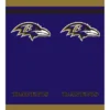 NFL 3ct Baltimore Ravens Football Reusable Tablecloth