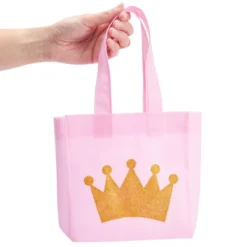 Blue Panda 24 Pack Princess-Themed Party Favor Bags For Birthday Celebrations, Pink Gift Totes For Baby Shower, Wedding, Bachelorette, 6.5 X 7 X 2 In -Anagram Shop GUEST 5e0d61a7 3992 4da2 8bd0 6aa891a8fb1c