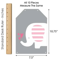 Big Dot Of Happiness Pink Elephant - Hanging Vertical Paper Door Banners - Girl Baby Shower Or Birthday Party Wall Decoration Kit - Indoor Door Decor 8 Big Dot Of Happiness Pink Elephant - Hanging Vertical Paper Door Banners - Girl Baby Shower Or Birthday Party Wall Decoration Kit - Indoor Door Decor -Anagram Shop GUEST 6041f870 9a1c 46be a430 7b5165886c17