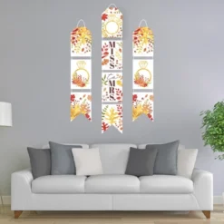 Big Dot Of Happiness Fall Foliage Bride - Hanging Vertical Paper Door Banners - Autumn Leaves Bridal Shower And Wedding Party - Indoor Door Decor