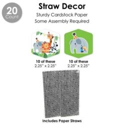 Big Dot Of Happiness Jungle Party Animals - Safari Zoo Animal Birthday Party Or Baby Shower Favors And Cupcake Kit Fabulous Favor Party Pack - 100 Pc 11 Big Dot Of Happiness Jungle Party Animals - Safari Zoo Animal Birthday Party Or Baby Shower Favors And Cupcake Kit Fabulous Favor Party Pack - 100 Pc -Anagram Shop GUEST 65aa25b6 0498 4dae 84ab 84c6d4e6e749