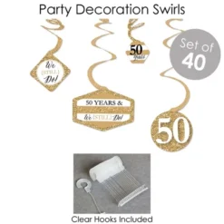 Big Dot Of Happiness We Still Do - 50th Wedding Anniversary - Anniversary Party Supplies - Banner Decoration Kit - Fundle Bundle -Anagram Shop GUEST 65ba6ec8 1def 43e4 982e cef98577137f