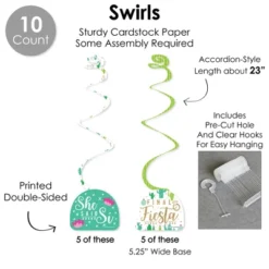 Big Dot Of Happiness Final Fiesta - Last Fiesta Bachelorette Party Supplies Decoration Kit - Decor Galore Party Pack - 51 Pieces 8 Big Dot Of Happiness Final Fiesta - Last Fiesta Bachelorette Party Supplies Decoration Kit - Decor Galore Party Pack - 51 Pieces -Anagram Shop GUEST 67ea4ed6 699e 4e16 bec4 793309cd702c