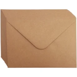 36 Pack Brown Kraft Paper Photo Insert Cards With Envelopes For 4x6 Inch Photos (5.5 X 7.75 In) 5 36 Pack Brown Kraft Paper Photo Insert Cards With Envelopes For 4x6 Inch Photos (5.5 X 7.75 In) -Anagram Shop GUEST 67f3bb00 ae55 40db 8915 b66225ff45ab