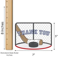 Big Dot Of Happiness Shoots & Scores! - Hockey - Shaped Thank You Cards - Baby Shower Or Birthday Party Thank You Note Cards & Envelopes - Set Of 12 8 Big Dot Of Happiness Shoots & Scores! - Hockey - Shaped Thank You Cards - Baby Shower Or Birthday Party Thank You Note Cards & Envelopes - Set Of 12 -Anagram Shop GUEST 68ea980c 6bd7 4a5c 89c4 9bf2f2c31a88
