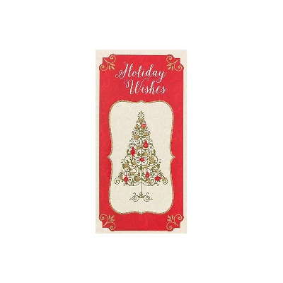 JAM Paper Christmas Money Cards Set Holiday Wishes Tree 95231614 2 JAM Paper Christmas Money Cards Set Holiday Wishes Tree 95231614 - Image 2