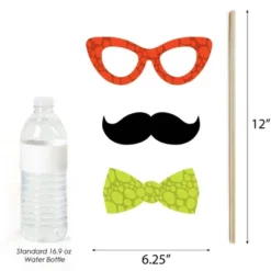 Big Dot Of Happiness Roar Dinosaur - Dino Mite T-Rex Baby Shower Or Birthday Party Photo Booth Props Kit - 20 Count -Anagram Shop GUEST 6a20e366 0065 466d bbac b5820382d6ab