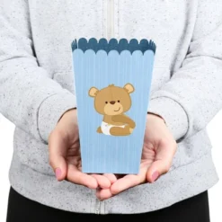 Big Dot Of Happiness Baby Boy Teddy Bear - Baby Shower Favor Popcorn Treat Boxes - Set Of 12 -Anagram Shop GUEST 6b5cac52 9ad9 466f 917b 92ec3c30eefa