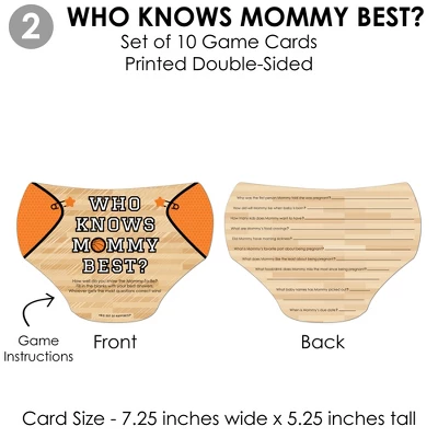 Big Dot Of Happiness Nothin’ But Net - Basketball - 4 Baby Shower Games - 10 Cards Each - Gamerific Bundle 4 Big Dot Of Happiness Nothin’ But Net - Basketball - 4 Baby Shower Games - 10 Cards Each - Gamerific Bundle - Image 4