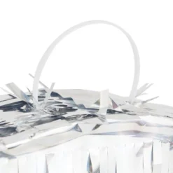 Blue Panda Small Silver Holographic Foil Number 0 Pinata For Birthday Party Decorations, 15.7 X 9 In -Anagram Shop GUEST 6cb7509f 3fb8 4cd4 bf0a 812831820e77