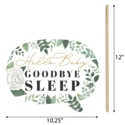 Big Dot Of Happiness Funny Boho Botanical Baby - Greenery Baby Shower Photo Booth Props Kit - 10 Piece 5 Big Dot Of Happiness Funny Boho Botanical Baby - Greenery Baby Shower Photo Booth Props Kit - 10 Piece -Anagram Shop GUEST 6d3a2fe8 bc7e 420f 9314 fc55aa43f164