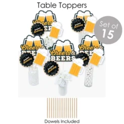 Big Dot Of Happiness Cheers And Beers Happy Birthday - Birthday Party Supplies - Banner Decoration Kit - Fundle Bundle -Anagram Shop GUEST 6d932519 648f 4f51 80da 6ff0ad581b39