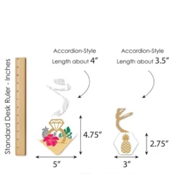 Big Dot Of Happiness Last Luau - Tropical Bachelorette Party And Bridal Shower Hanging Decor - Party Decoration Swirls - Set Of 40 -Anagram Shop GUEST 6e104104 14dd 4e4c a12b c7dccddf0707