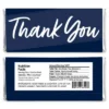 Big Dot Of Happiness Navy Blue Elegantly Simple - Candy Bar Wrapper Guest Party Favors - Set Of 24