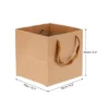 Unique Bargains Paper Gift Bag With Handle Storage Bag For Party Favor 12 Pcs