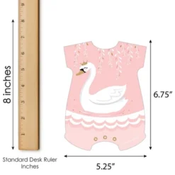 Big Dot Of Happiness Swan Soiree - Picture Bingo Cards And Markers - White Swan Baby Shower Shaped Bingo Game - Set Of 18 -Anagram Shop GUEST 6e93384c e9d2 43b6 a5c6 41ee96343895