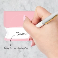 Big Dot Of Happiness Pink Elegantly Simple - Guest Party Favors Tent Buffet Card - Table Setting Name Place Cards - Set Of 24 -Anagram Shop GUEST 6ec32d33 ae9b 4a39 8b4c fccca480a271