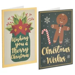 Pipilo Press 72 Pack Christmas Gift Card Holder Sleeves With Gold Foil, Stocking Stuffer Envelopes, 2.5x3.75 In -Anagram Shop GUEST 6ed809fa 57d4 496f 8961 27255cd85ecc