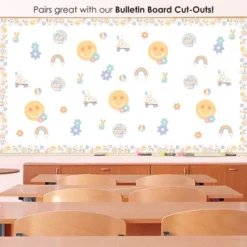 Big Dot Of Happiness Retro Pastel - Scalloped Classroom Decor - Bulletin Board Borders - 51 Feet -Anagram Shop GUEST 6edbd9d7 7ad8 4c3a b4bc 57fa9361b672