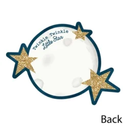 Big Dot Of Happiness Twinkle Twinkle Little Star - Shaped Thank You Cards - Baby Shower Or Birthday Party Thank You Cards With Envelopes - Set Of 12 -Anagram Shop GUEST 70d7a7f9 8e5e 424a 9951 d7ff0d04a286