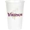 NFL 20oz 24ct Minnesota Vikings Football Reusable Cups