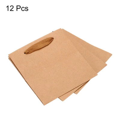 Unique Bargains Paper Gift Bag With Handle Storage Bag For Party Favor 12 Pcs 2 Unique Bargains Paper Gift Bag With Handle Storage Bag For Party Favor 12 Pcs - Image 2