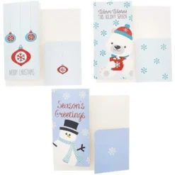 36 Packs Holiday Money Christmas Greeting Cards - 6 Winter Christmas Designs, Ornaments, Polar Bears, Snowflakes, Envelopes Included - 3.5x7.25" 9 36 Packs Holiday Money Christmas Greeting Cards - 6 Winter Christmas Designs, Ornaments, Polar Bears, Snowflakes, Envelopes Included - 3.5x7.25" -Anagram Shop GUEST 715e1a66 e829 4096 939c 27a6552e6e2b