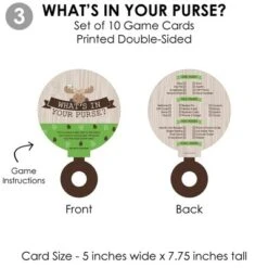 Big Dot Of Happiness Woodland Creatures - 4 Baby Shower Games - 10 Cards Each - Gamerific Bundle -Anagram Shop GUEST 71c4eef1 b91e 4e2b bc89 7f78364b435e