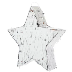 Sparkle And Bash Silver Foil Star Pinata For Kids Birthday, Twinkle Twinkle Little Star Gender Reveal Party Decorations (Small, 13 X 13 X 3 In) 10 Sparkle And Bash Silver Foil Star Pinata For Kids Birthday, Twinkle Twinkle Little Star Gender Reveal Party Decorations (Small, 13 X 13 X 3 In) -Anagram Shop GUEST 71d6adcc d0f8 4330 8a00 97b98060a24a