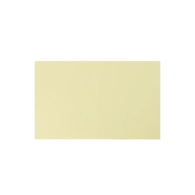 JAM Paper Blank Foldover Cards 4 3/8 X 5 7/16 Light Yellow Base 06935529B 4 JAM Paper Blank Foldover Cards 4 3/8 X 5 7/16 Light Yellow Base 06935529B - Image 4