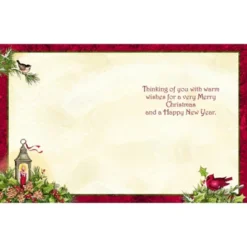 18ct Window Box Snow Holiday Boxed Cards