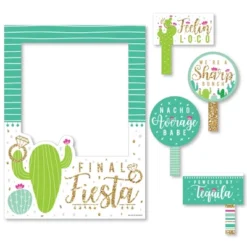 Big Dot Of Happiness Final Fiesta - Last Fiesta Bachelorette Party Selfie Photo Booth Picture Frame And Props - Printed On Sturdy Material -Anagram Shop GUEST 76ae980a 28ef 48bd aa66 317b9500c1ba