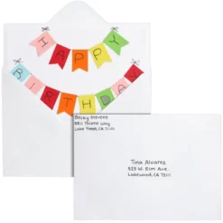 Pipilo Press 100 Pack Blank Invitation Cards With Envelopes For Weddings, Birthday Party, Baby Shower, DIY, 5x7 In -Anagram Shop GUEST 771fcf1f dfcb 44ee 89fd 393fc6293081