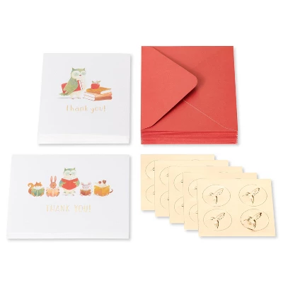 20ct Thank You Cards Owl Teacher - PAPYRUS 1 20ct Thank You Cards Owl Teacher - PAPYRUS