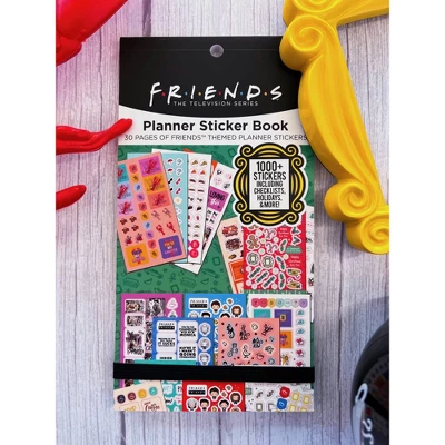 Warner Bros. Friends 1000ct Planner Sticker Book 4 Warner Bros. Friends 1000ct Planner Sticker Book - Image 4