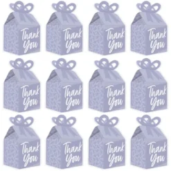 Big Dot Of Happiness Purple Elegantly Simple - Square Favor Gift Boxes - Guest Party Favors Bow Boxes - Set Of 12 8 Big Dot Of Happiness Purple Elegantly Simple - Square Favor Gift Boxes - Guest Party Favors Bow Boxes - Set Of 12 -Anagram Shop GUEST 780f4bc9 9bbb 4d69 81e5 8881477bb1db